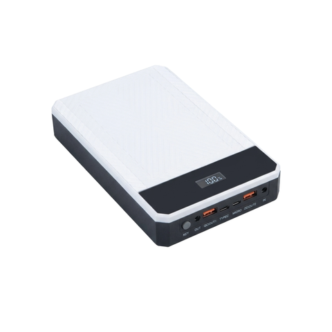 Sạc dự phòng 100000 mah P-702 cấp nguồn cho Mini PC, Laptop, Điện Thoại gọn + nhẹ kèm 10 đầu 100.000