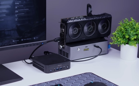 Bộ Kit Oculink nâng cấp cho ASUS NUC AI 350 giải pháp đồ họa kết nối với eGPU tăng khả năng xử lý đồ họa cho game thủ và creator