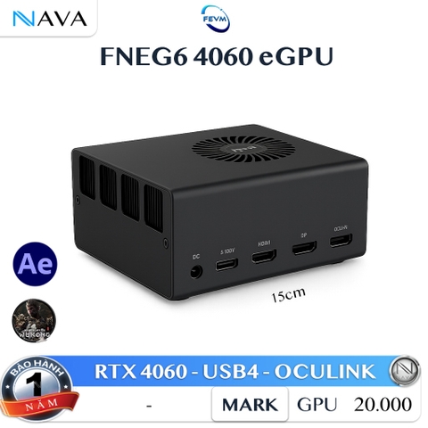 eGPU FNEG6  RTX4060 8GB DDR6 128bit