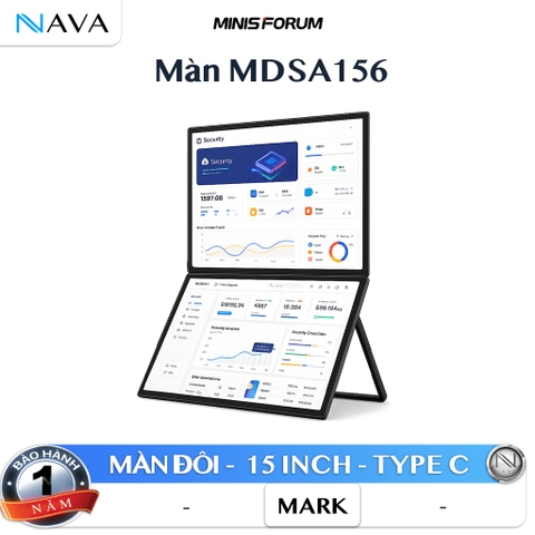 MINISFORUM MDSA156 màn hình kép di động 15,6 inch | Màn hình mở rộng máy tính xách tay