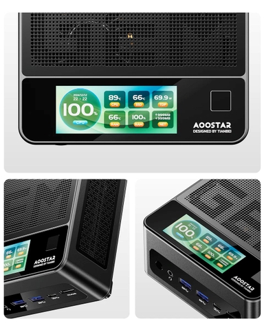 Mini PC AOOSTAR GEM 12+ PRO R7 Pro 8845HS specs