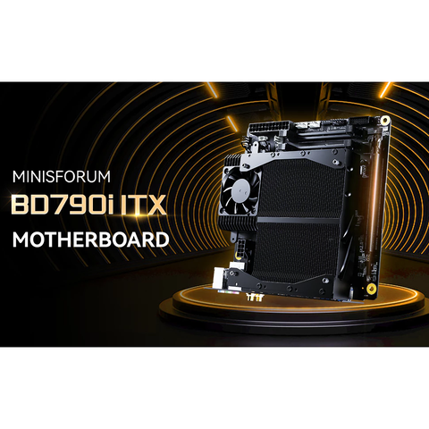 Minisforum BD790i Motherboard, bo mạch chủ AMD Ryzen 9 7945HX, 16C/32T, Max 5.4GHz, PCIe 5.0 BD790i