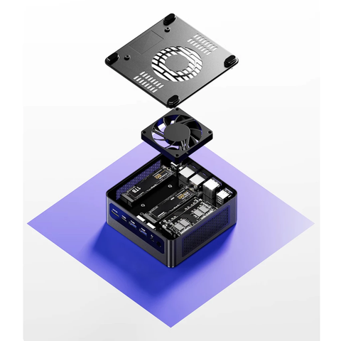 Mini PC AOOSTAR GEM 12 MAX R7 8745HS - AMD READEON 780M