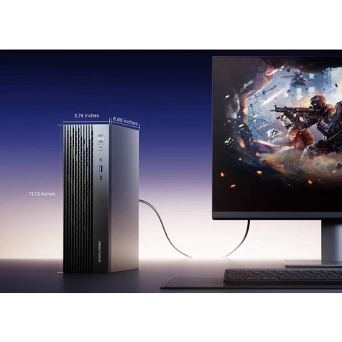 Gaming ITX Minisforum 795S7 RTX 4060 R9 7945HX Máy tính PC chơi game AAA 3A