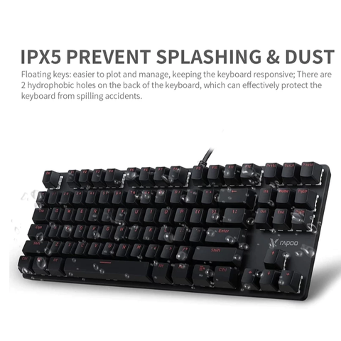 Bàn phím Rapoo V500 | Bàn phím cơ Blue Switch