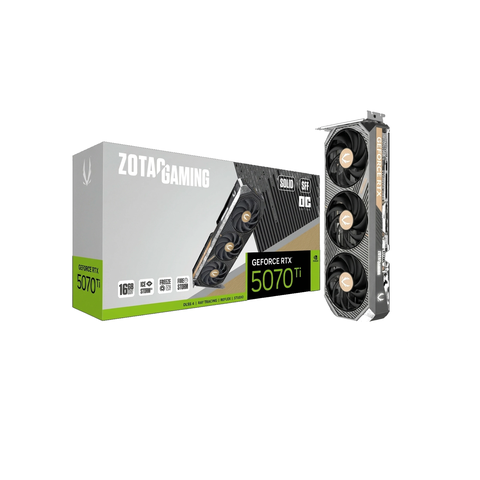 Card đồ họa ZOTAC GeForce RTX 5070 Ti - 16GB