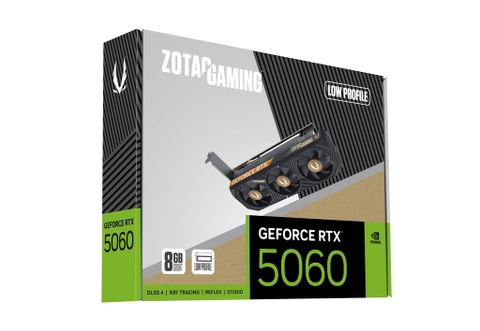 ZOTAC GAMING GeForce RTX 5060 Low Profile ZT-B50600L-10L sức mạnh Blackwell hiệu năng gaming trong thiết kế nhỏ gọn