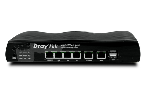 Thiết bị cân bằng tải Draytek Vigor V2926 Plus (2 cổng WAN/ Dưới 100 User)