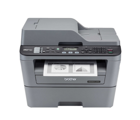Máy in laser đen trắng Brother MFC-L2701DW (A4/A5/ In/ Copy/ Scan/ Fax/ Đảo mặt/ ADF/ USB/ WIFI)