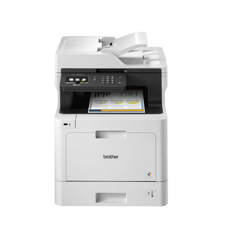 Máy in laser màu Brother MFC-L8690CDW (A4/A5/ Copy/ Scan/ Fax/ Đảo mặt/ ADF/ USB/ LAN/ WIFI)