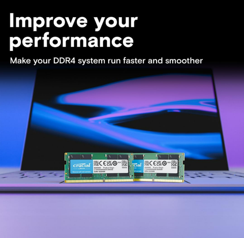 RAM Laptop DDR4 Crucial 8GB Bus 3200 SODIMM (CT8G4SFS832A)