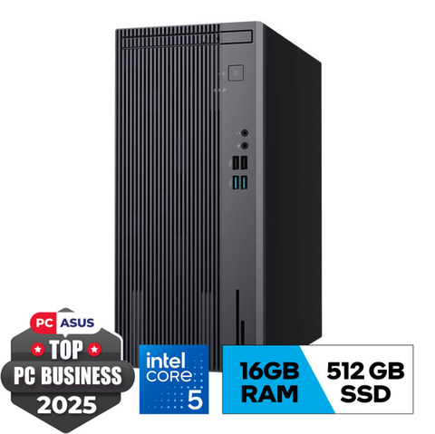 PC Asus S503MER-514500021W ( i5-14500/16GB/512GB/180W/WIFI6+BT/Win 11/2Y OnSite Service/Gray)