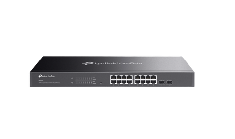 Switch TP-Link TL-SG2218 (Gigabit (1000Mbps)/ 16 Cổng/ 2 SFP/ Smart Switch/ Vỏ Thép)