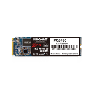 Ổ cứng SSD KINGMAX Zeus PQ3480 1TB NVMe M.2 2280 PCIe Gen 3.0 x4