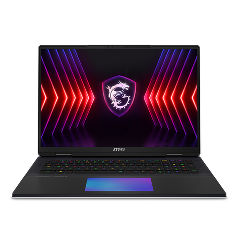Laptop MSI Titan 18 HX AI A2XWJG-035VN | CPU Ultra 9-285HX | RAM 96GB DDR5 | SSD 6TB PCIe | VGA RTX 5090 24GB | 18.0 UHD 4K MiniLED IPS, 100% DCI-P3 & 120Hz | Win11