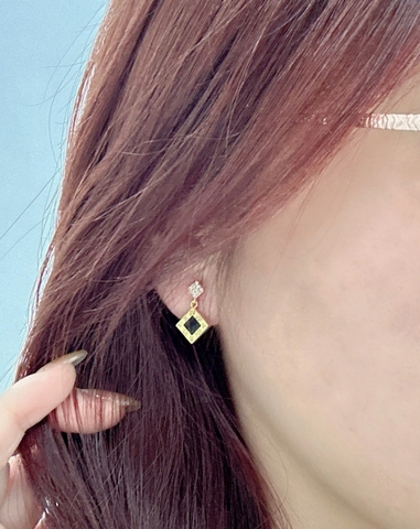 Bông tai Bạc - TM026 - 3 cặp bông tai thời trang