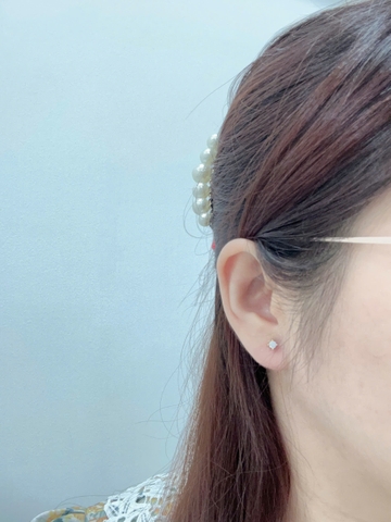 Bông tai Bạc - TM028 - 3 cặp bông tai thời trang