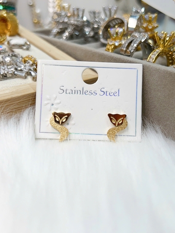 Set trang sức Titan - cáo phun cát nhám