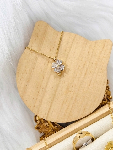 Dây chuyền Titan - BST nhiều kiểu dáng dây chuyền màu vàng