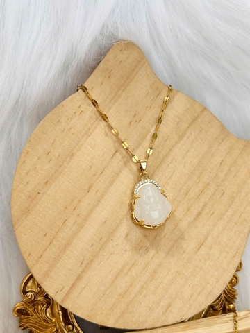 Dây chuyền Titan - BST nhiều kiểu dáng dây chuyền màu vàng