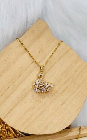 Dây chuyền Titan - BST nhiều kiểu dáng dây chuyền màu vàng