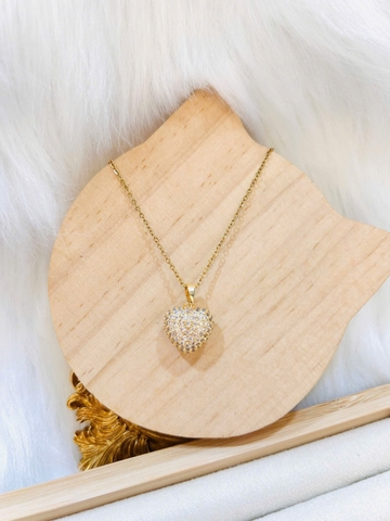 Dây chuyền Titan - BST nhiều kiểu dáng dây chuyền màu vàng