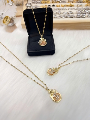 [Thanh lý tồn kho] Dây chuyền Titan - BST nhiều kiểu dáng dây chuyền màu vàng