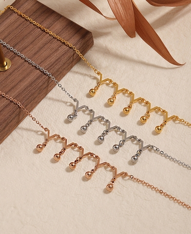 Lắc chân Titan - TA679 - Lắc chân bi cách điệu