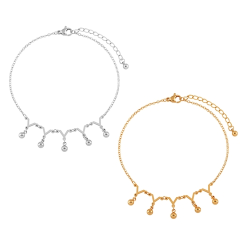 Lắc chân Titan - TA679 - Lắc chân bi cách điệu