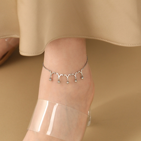 Lắc chân Titan - TA679 - Lắc chân bi cách điệu