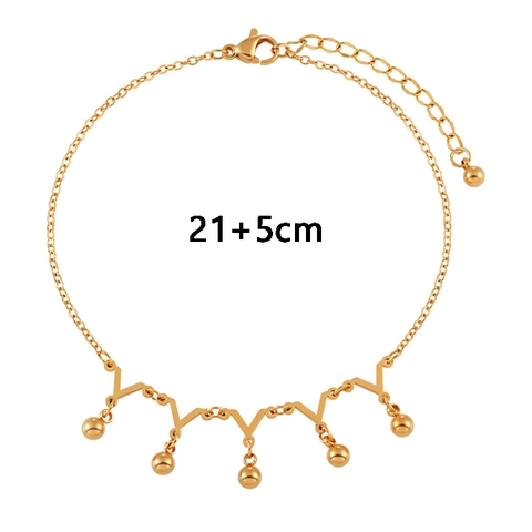 Lắc chân Titan - TA679 - Lắc chân bi cách điệu