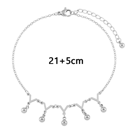 Lắc chân Titan - TA679 - Lắc chân bi cách điệu