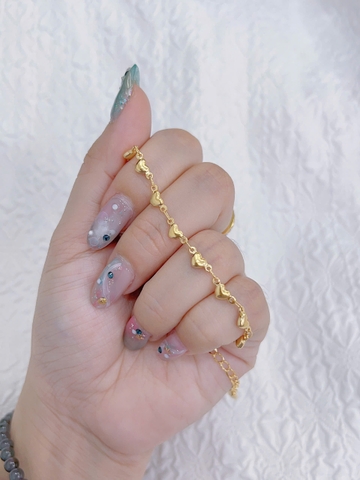 Lắc tay Titan - TA156 - Trái tim cách điệu