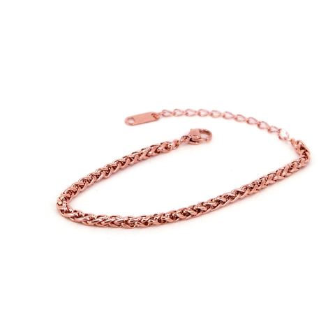 Lắc tay Titan - TA414 - kiểu dây bông dừa xoắn