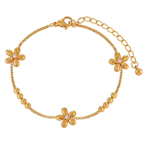 Lắc tay Titan - TA468 - hoa mai cách điệu