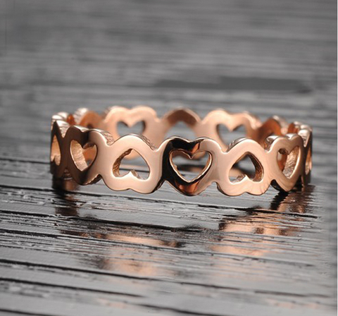 Nhẫn Titan - TC044 - Trái tim