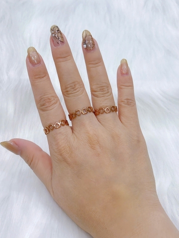 Nhẫn Titan - TC044 - Trái tim