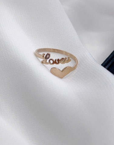 Nhẫn Titan - TC051 - Trái tim freesize