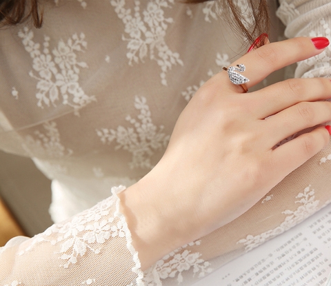 Nhẫn Titan - TC138 - Thiên nga