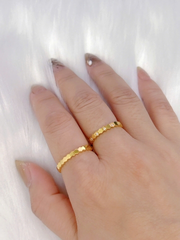 Nhẫn Titan - TC150 - Hình lục giác trơn