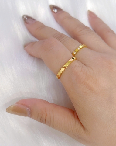 Nhẫn Titan - TC150 - Hình lục giác trơn