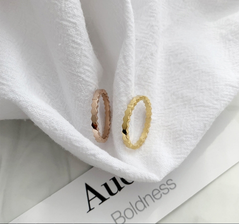 Nhẫn Titan - TC150 - Hình lục giác trơn