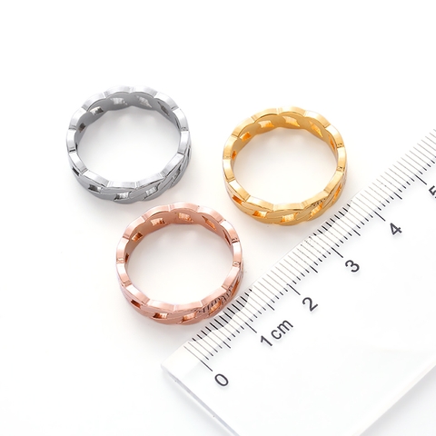 Nhẫn Titan - TC184 - Mắc xích lớn