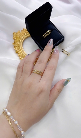 Nhẫn Titan - TC251 - Nhẫn thời trang freesize