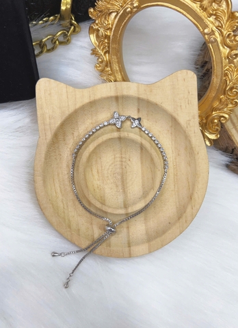 Set trang sức Titan - TM040 - biểu tượng cánh hoa LV