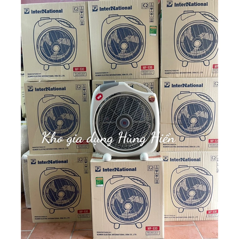 Quạt Hộp Tản Thái Lan International Chính Hãng - Bảo Hành 24 Tháng