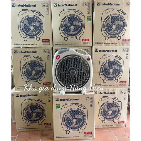 Quạt Hộp Tản Thái Lan International Chính Hãng - Bảo Hành 24 Tháng