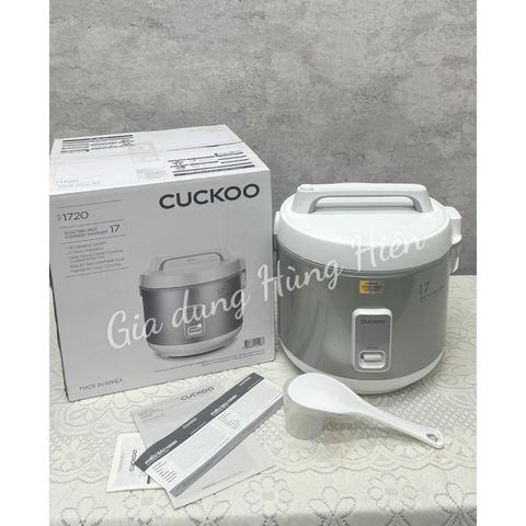 Nồi cơm điện Cuckoo CR-1720 960 W dung tích 3L - Hàng chính hãng bảo hành 24 tháng