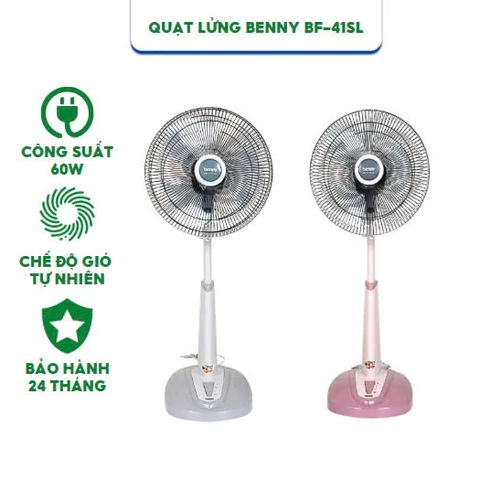 Quạt Lửng Benny BF- 41SL Xanh lá - Công suất 60W - Tiết kiệm điện - Bảo hành chính hãng 24 tháng