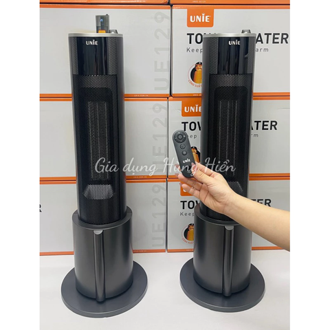 Máy Sưởi Gốm UNIE UE-129 - Công Suất 2200W - Bảo Hành Chính Hãng 12 Tháng